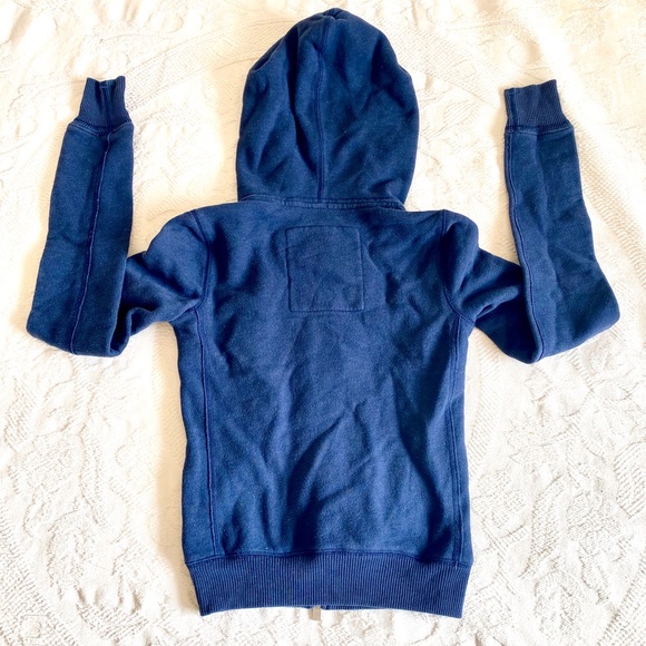 Like-New Hollister Navy Blue Hoodie - Picture 6 of 6